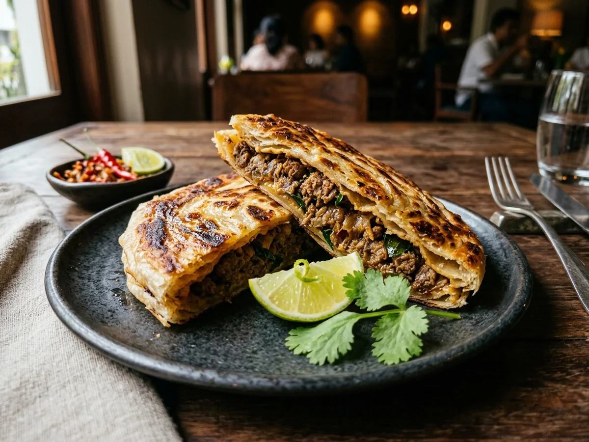 Beef Paratha from Ceylon Kitchen
