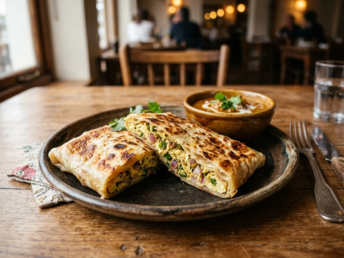 Egg Paratha from Ceylon Kitchen