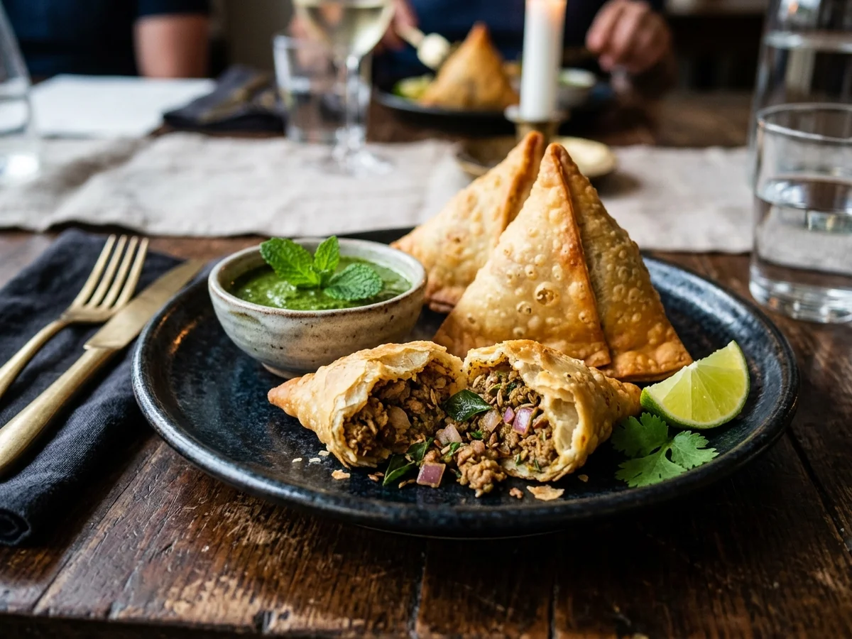 Samosa (Mutton) from Ceylon Kitchen