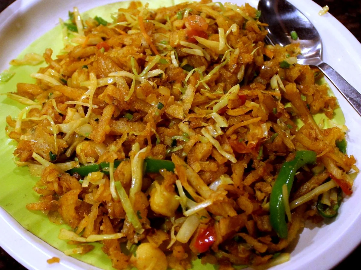 String Hoppers Veg Kothu from Ceylon Kitchen